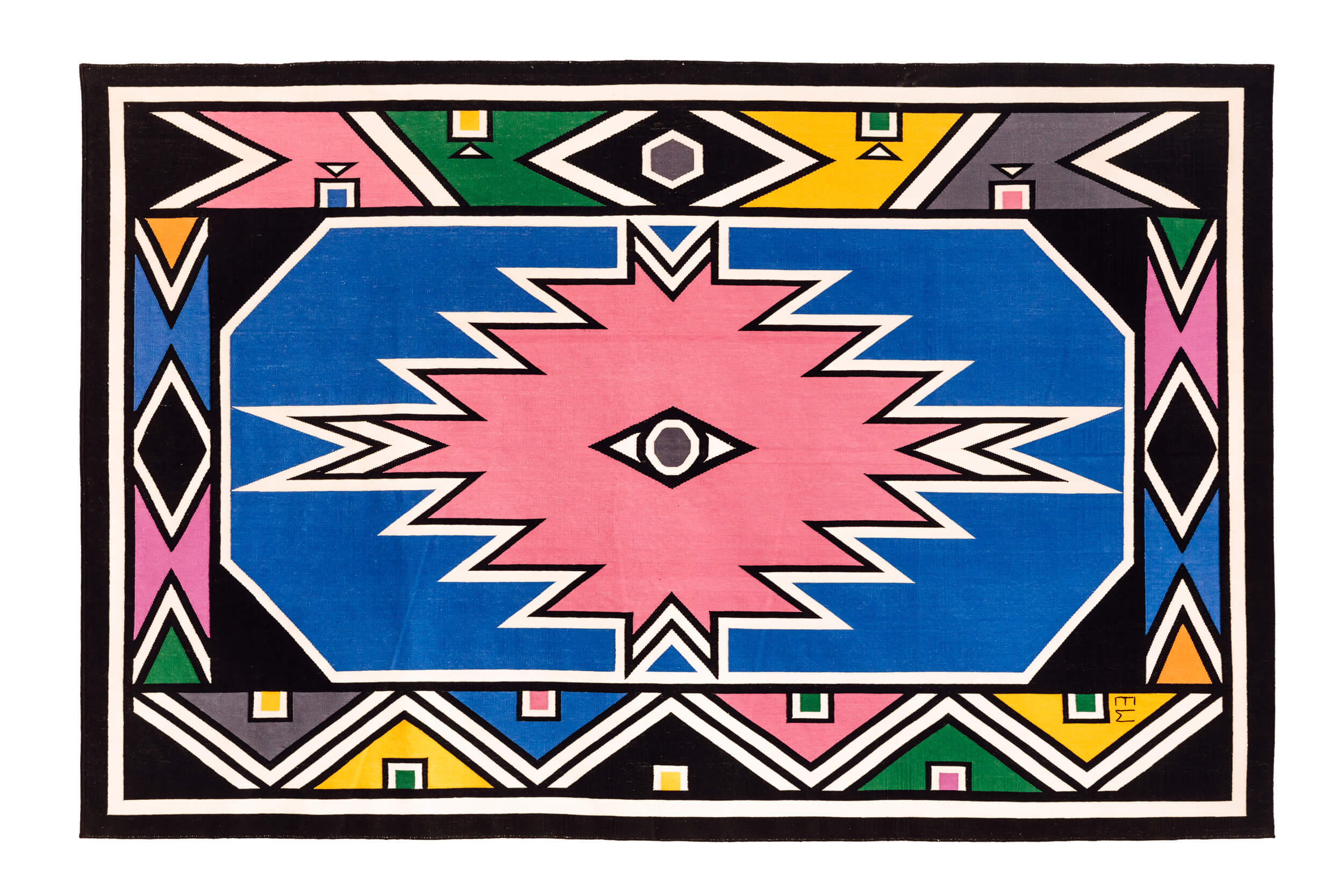 Esther Mahlangu's Home in South Africa